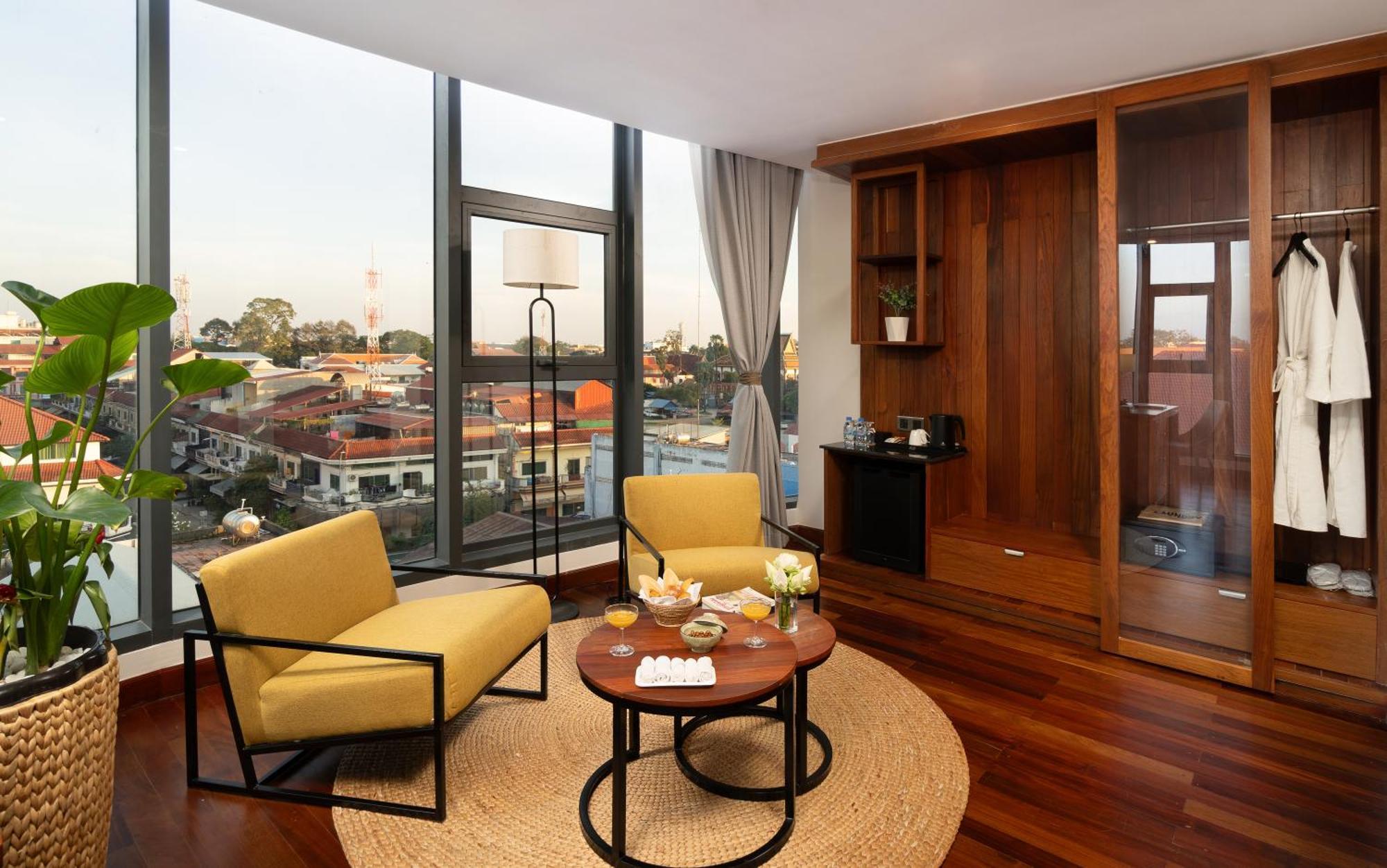 Koulen Central Hotel Siem Reap Ngoại thất bức ảnh